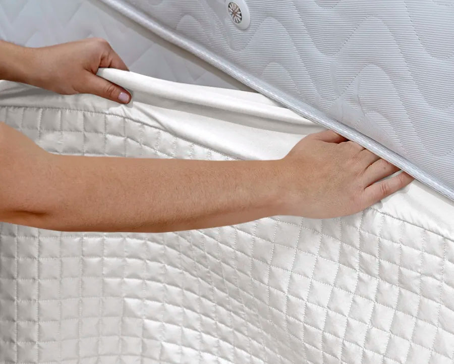 Saia para Cama Box Solteiro King Matelada – Acabamento Elegante, Fácil de Instalar e Lavável