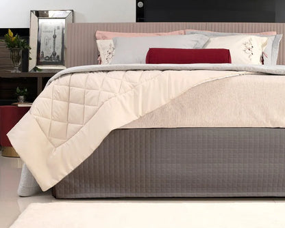 Saia para Cama Box Solteiro King Matelada – Acabamento Elegante, Fácil de Instalar e Lavável