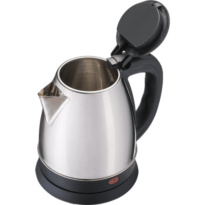 Chaleira Elétrica Inox 1,8 Litros – Aquecimento Rápido para Água, Café, Chá e Chimarrão