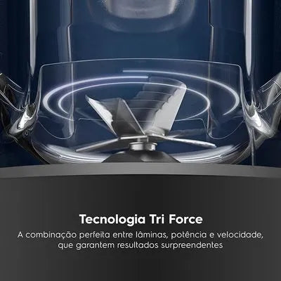Liquidificador Electrolux 3,2L Efficient TriForce 15 Velocidades – Mais Potência, Precisão e Desempenho