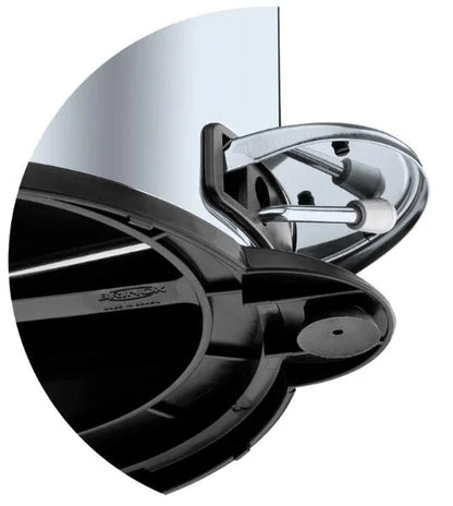 Lixeira com Pedal e Balde 12 Litros em Aço Inox