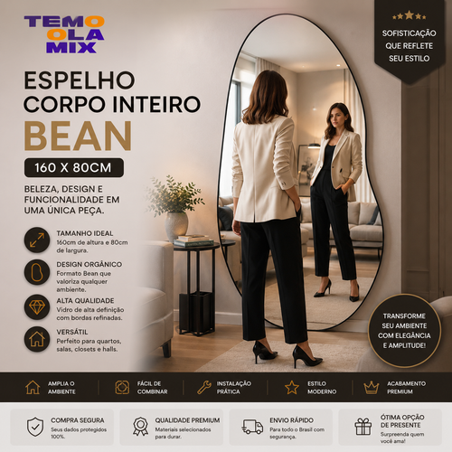 Espelho Decorativo Full Body Premium