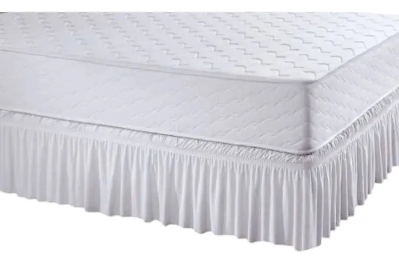 Saia para Cama Box King 200 Fios 100% Algodão com 2 Elásticos – Macia, Resistente e Elegante