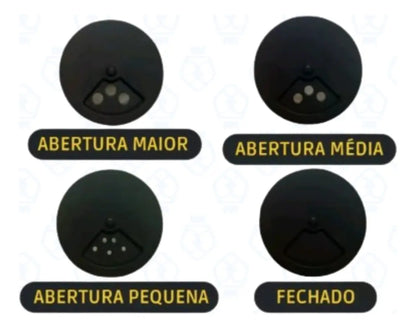 Porta Temperos Giratório com 12 Potes de Vidro – Organizador de Condimentos Preto para Cozinha