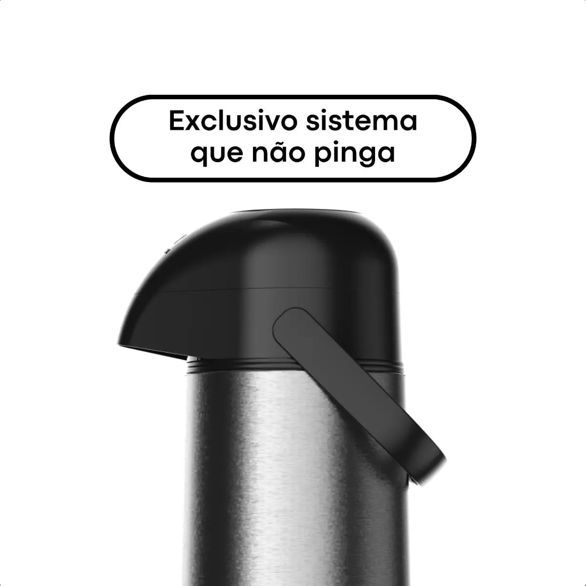 Garrafa Térmica Inox 1,8L para Café e Chá