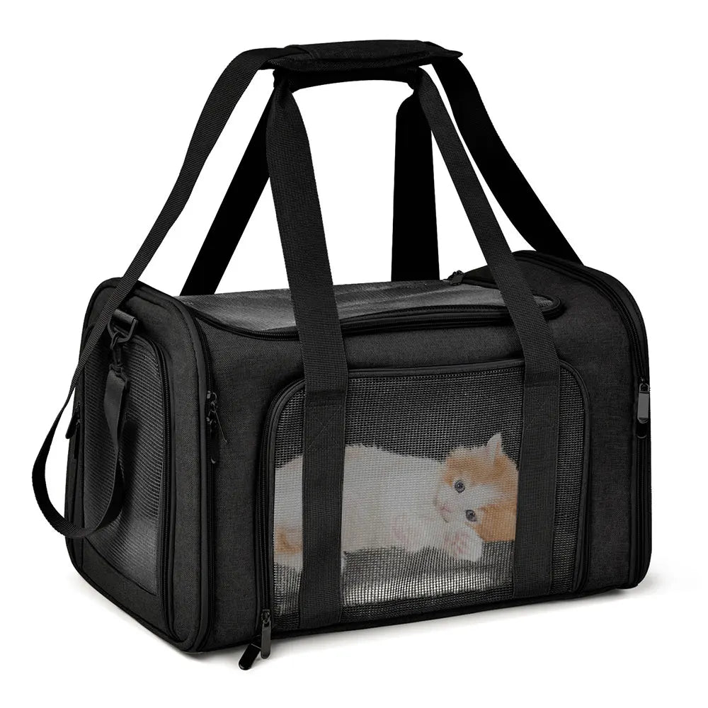 Bolsa de Transporte para Pets Pequenos – Bolsa para Cães e Gatos com Ventilação, Conforto e Segurança