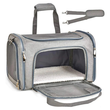 Bolsa de Transporte para Pets Pequenos – Bolsa para Cães e Gatos com Ventilação, Conforto e Segurança