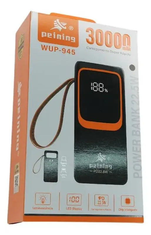 CARREGADOR PORTÁTIL POWER BANK