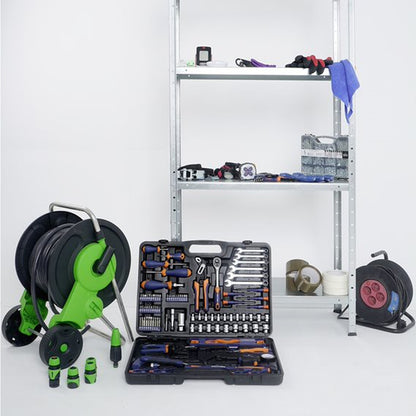 Kit de Ferramentas Dexter Aço Maleta 108 Peças